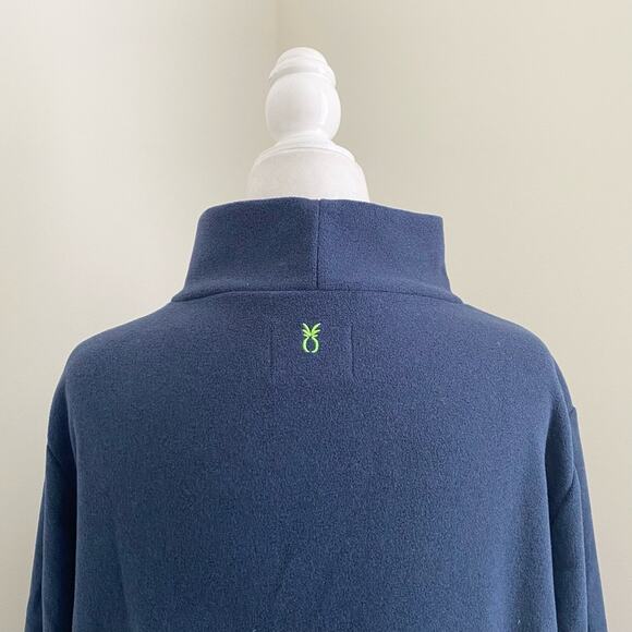 Dudley Stephens Baldwin Turtleneck Sweater Mock Neck Elastic Band Terry Fleece - Picture 6 of 7